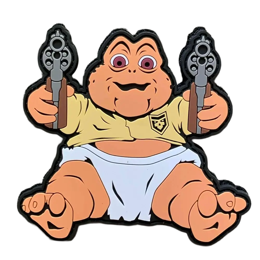 Dinosaurs – Baby Sinclair PVC Patch – 3.5” multidimensional PVC