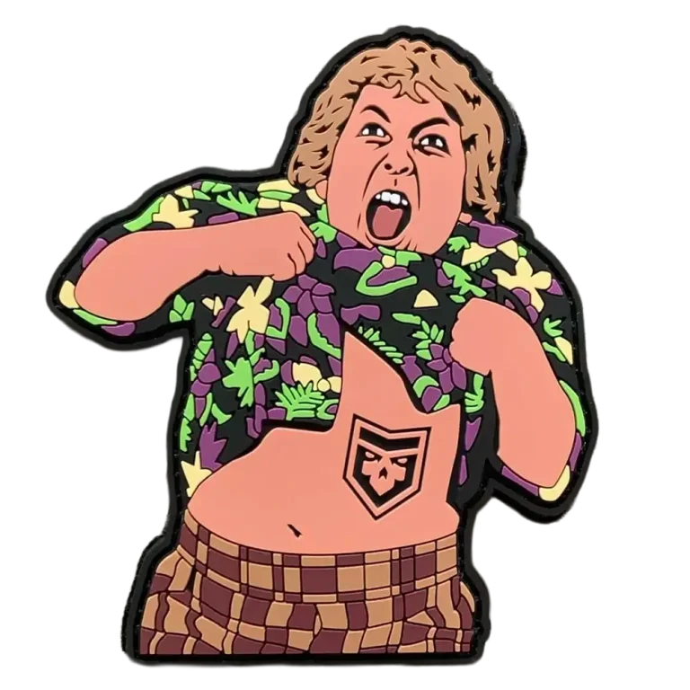 Chunk The Goonies PVC Patch