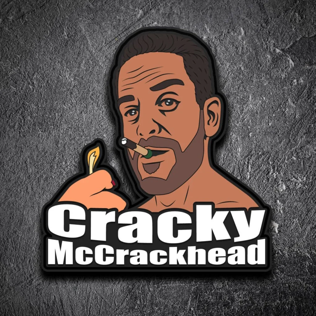Hunter Biden Cracky McCreakhead PVC Morale Patch