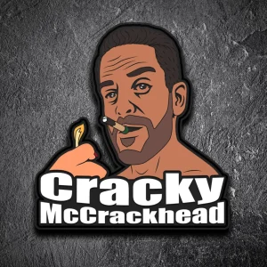 Hunter Biden Cracky McCreakhead PVC Morale Patch