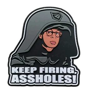 Lord Dark Helmet Spaceballs PVC Patch