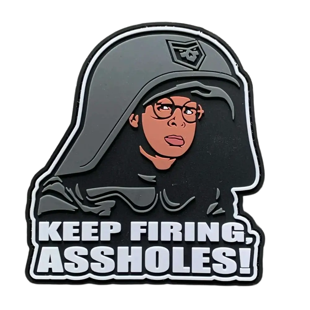 Lord Dark Helmet Spaceballs PVC Patch