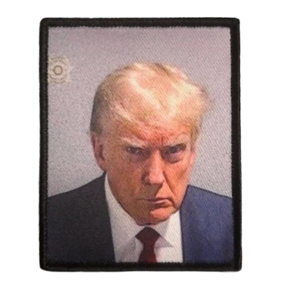 Donald Trump Mugshot Patch