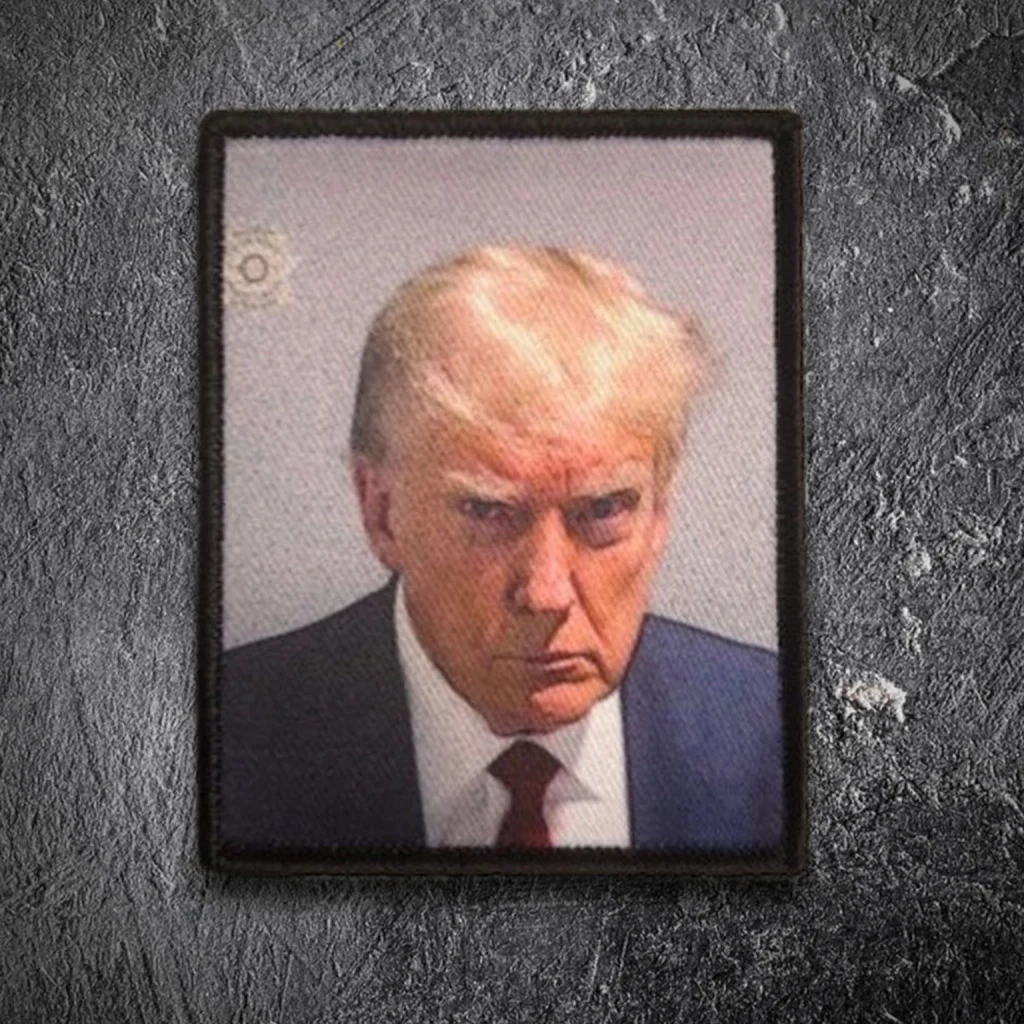 Trump: Mugshot Digital Print Patch