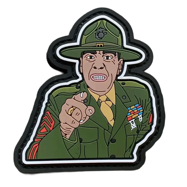 The Gunny Full Metal Jacket PVC Patch