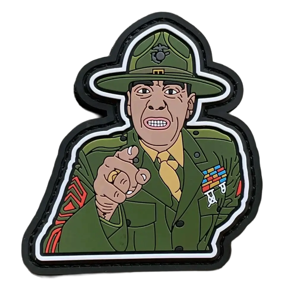 The Gunny Full Metal Jacket PVC Patch