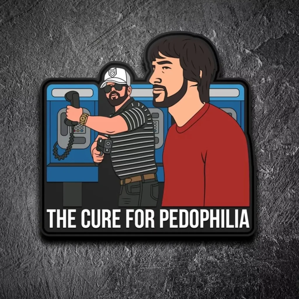 Gary Plauche: The Cure PVC Morale Patch