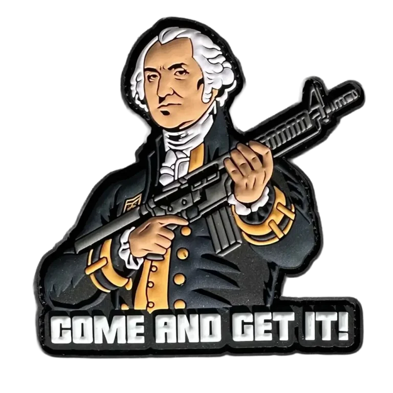 George Washington Founding Father PVC Patch