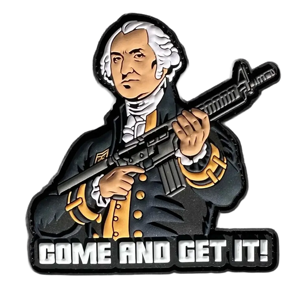 George Washington Founding Father PVC Patch