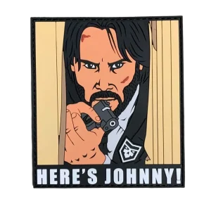 Here's Johnny John Wick PVC Patch