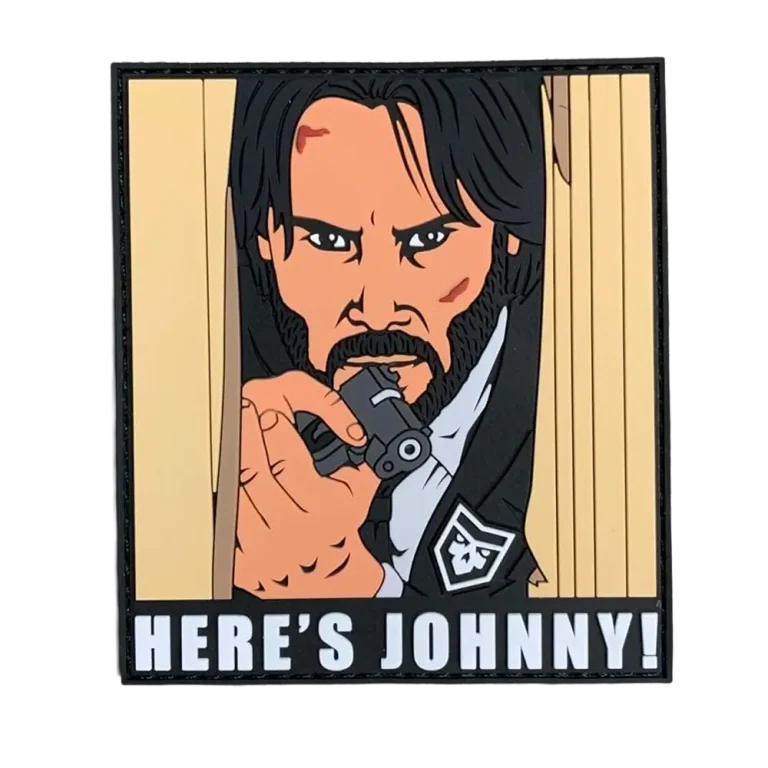 Here's Johnny John Wick PVC Patch