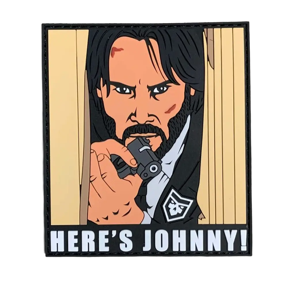 Here's Johnny John Wick PVC Patch