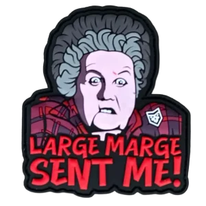 Large Marge Pee Wee PVC Patch