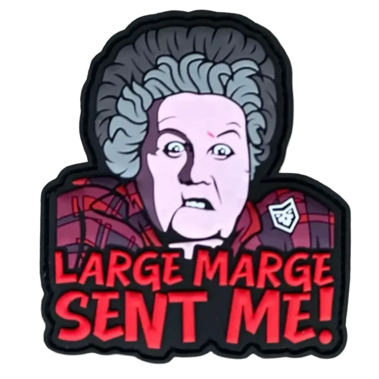 Large Marge Pee Wee PVC Patch