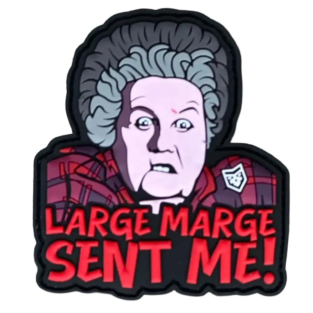 Large Marge Pee Wee PVC Patch