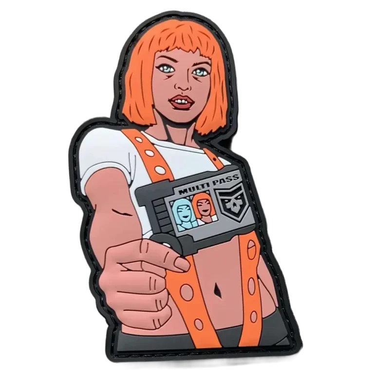 Leeloo Dallas Multi Pass PVC Patch