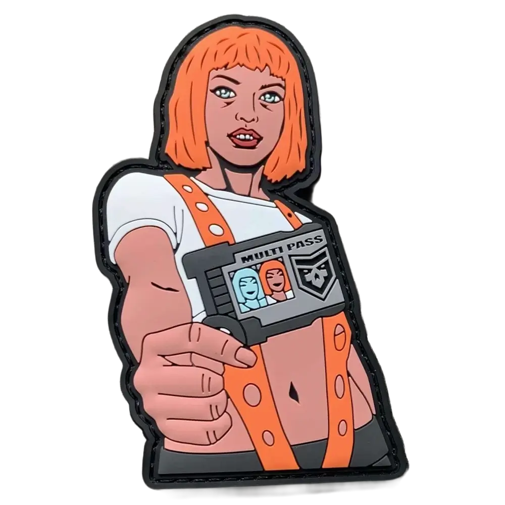 Leeloo Dallas Multi Pass PVC Patch