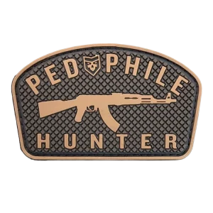 Pedophile Hunter PVC Patch