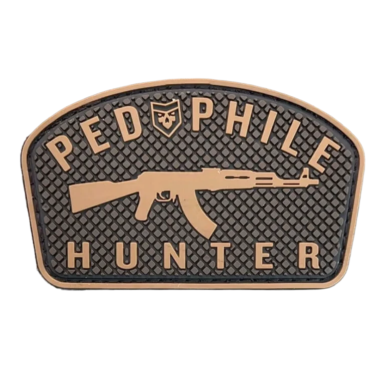 Pedophile Hunter PVC Patch
