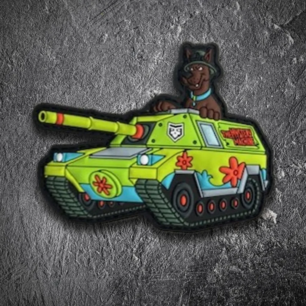 Scooby Doobie Pew: Tank PVC Morale Patch