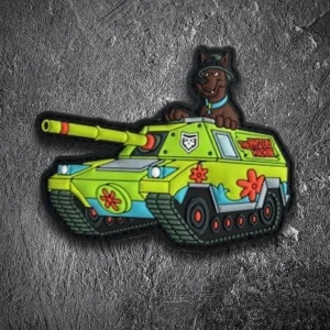 Scooby Doobie Pew: Tank PVC Morale Patch