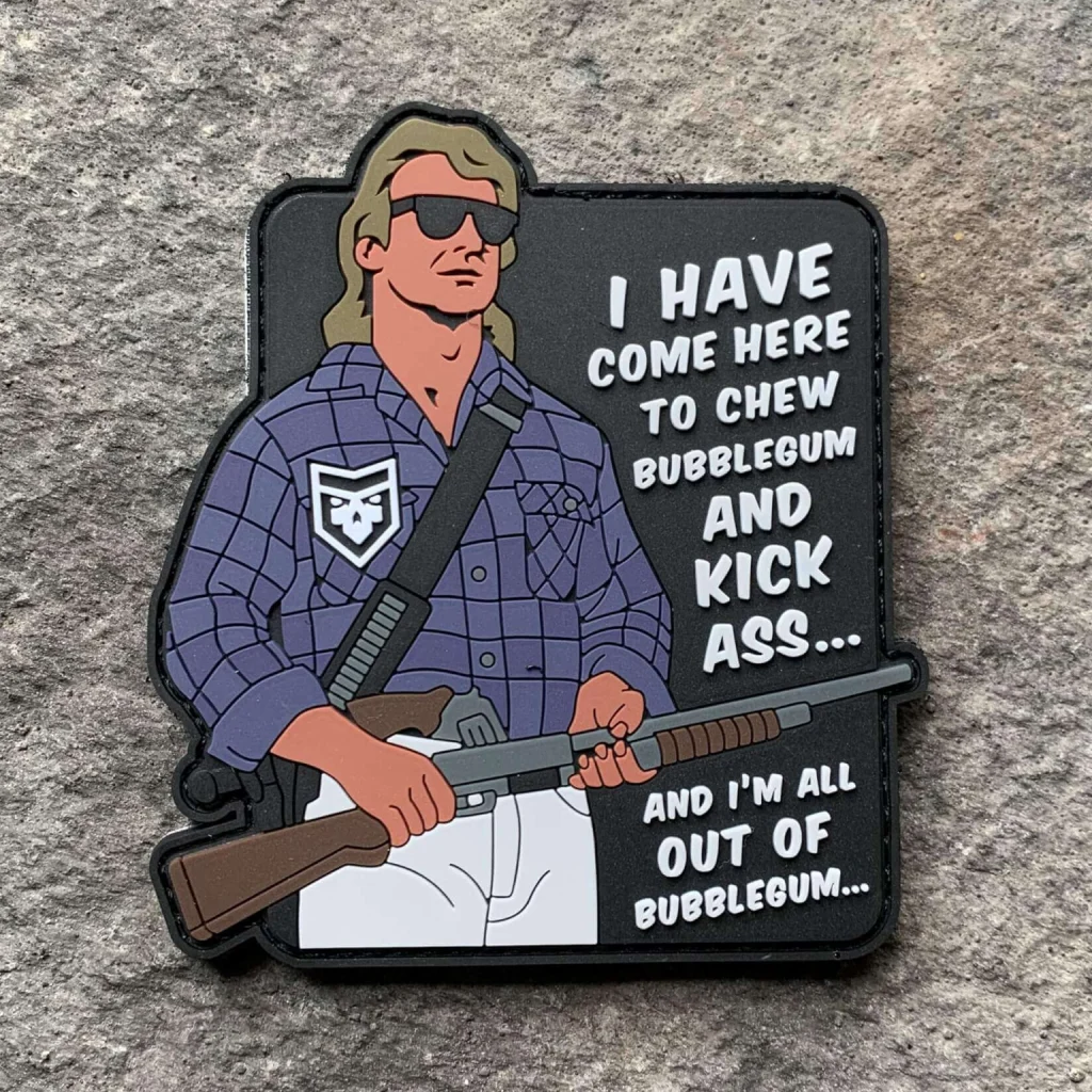 They Live: All out of Bubblegum PVC Patch