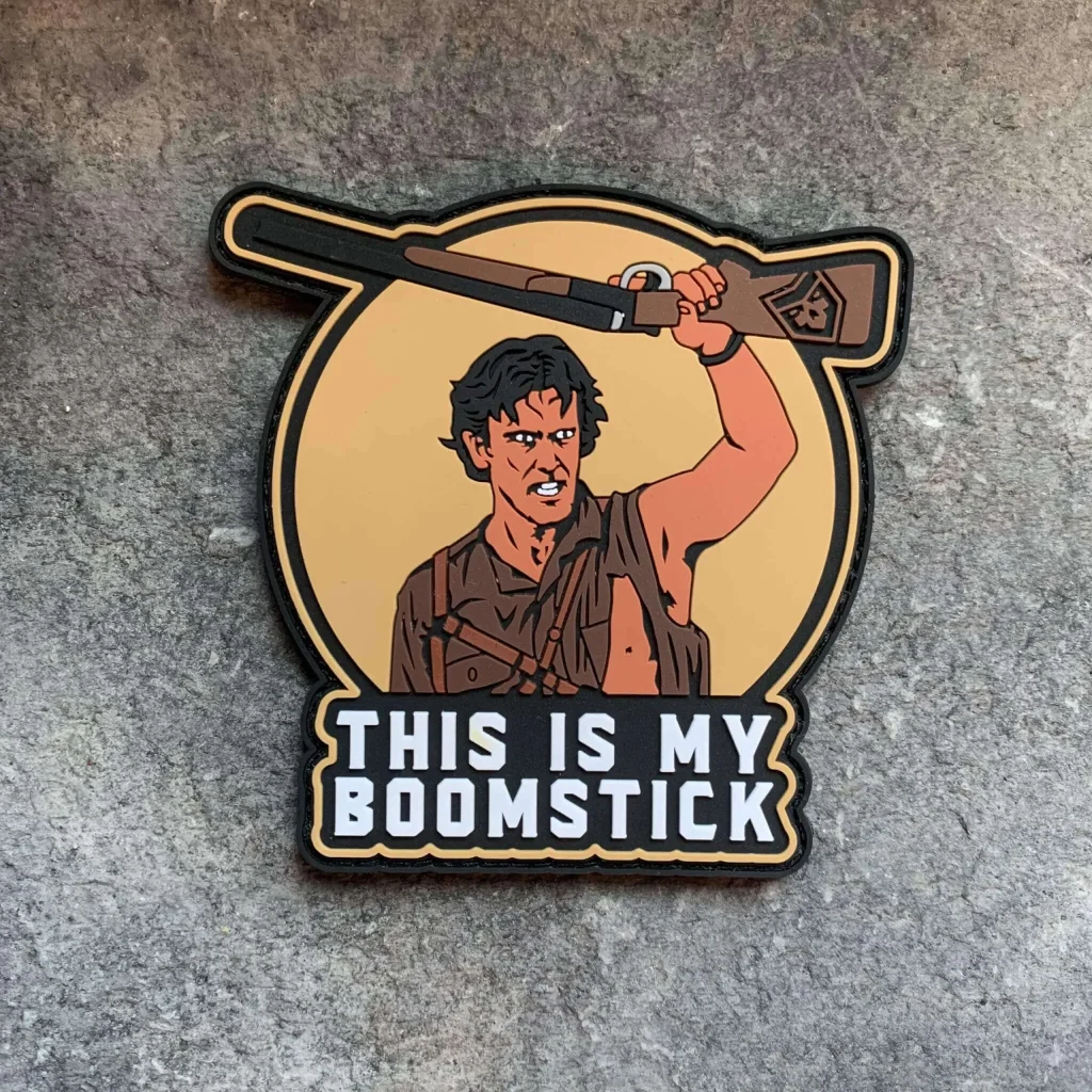 army of darkness, ash, evil dead, Patch, this is my boomstick