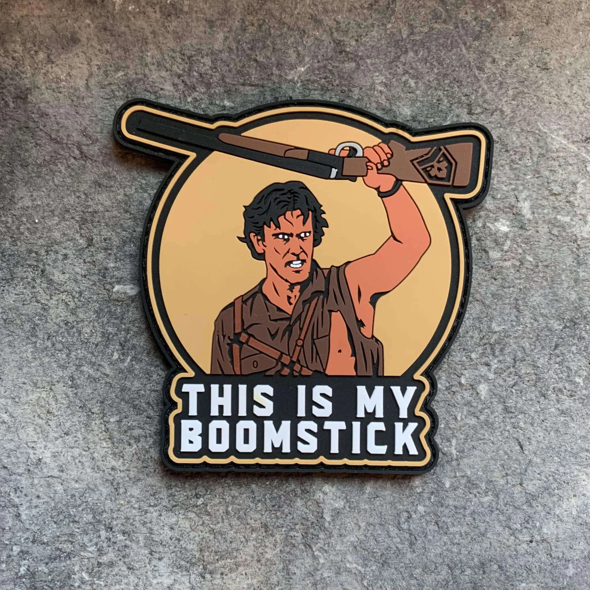 army of darkness, ash, evil dead, Patch, this is my boomstick
