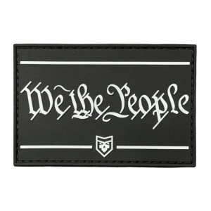 We the People PVC Patch