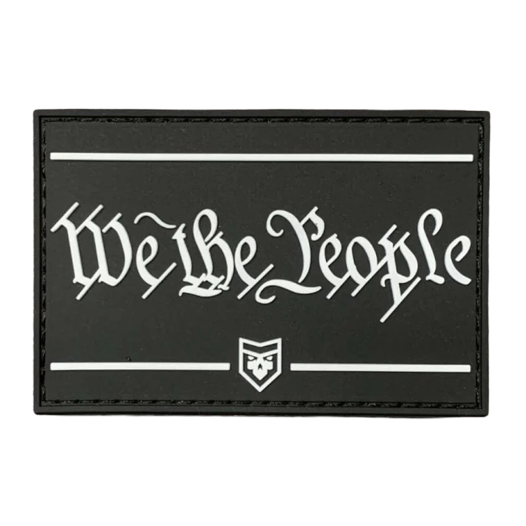 We the People PVC Patch