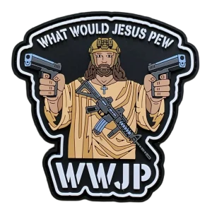 What Would Jesus Pew PVC Patch