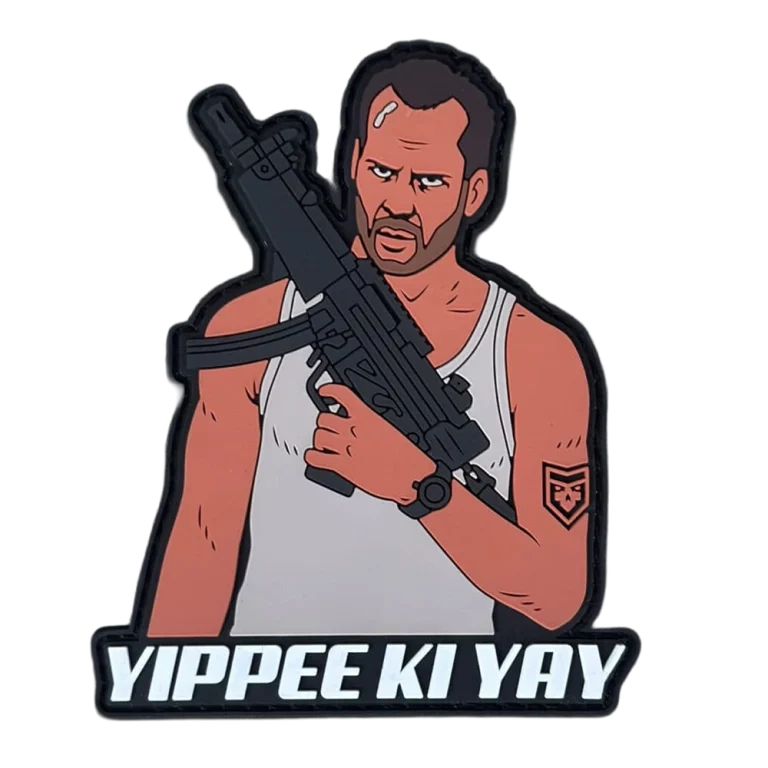 Yippee Ki Yay Die Hard PVC Patch