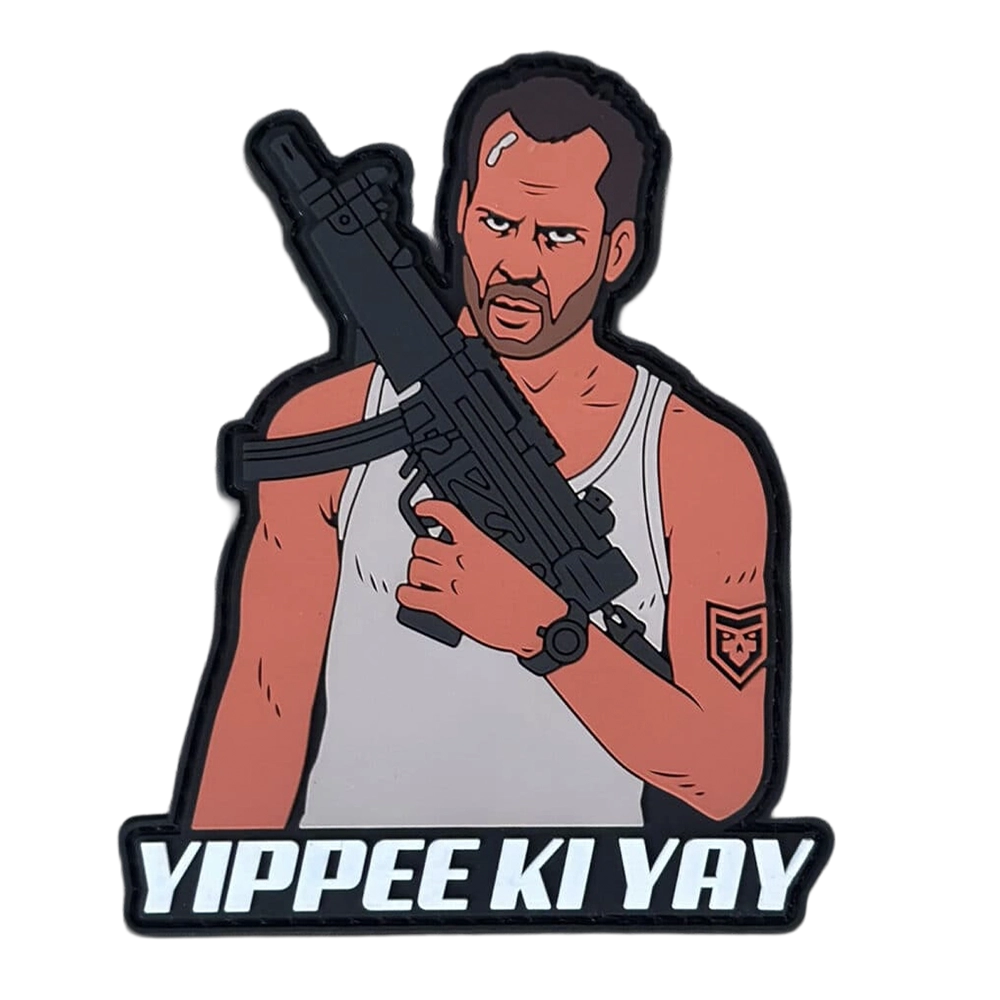 Yippee Ki Yay Die Hard PVC Patch