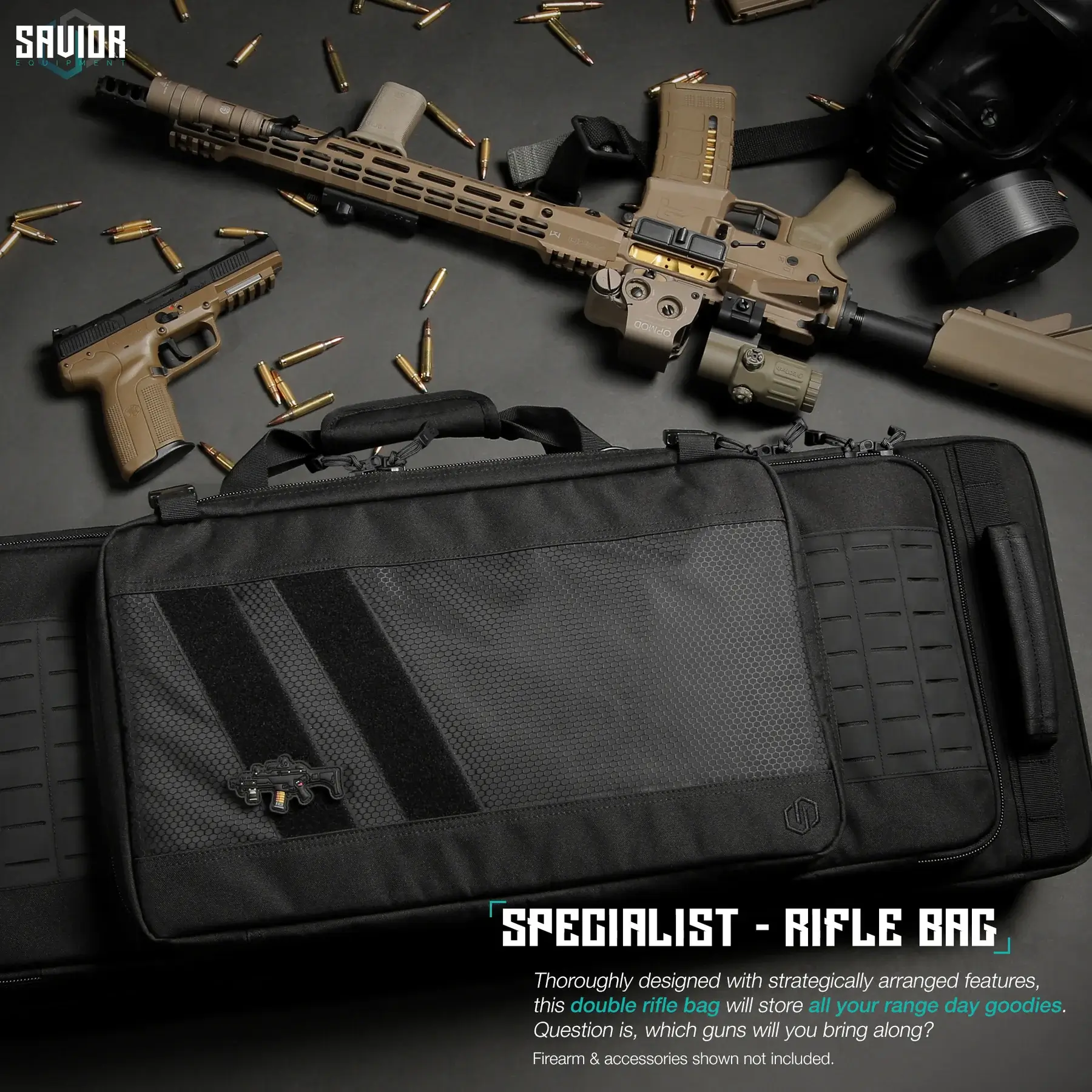 Savior Equipment Specialist Double Rifle Case specialist