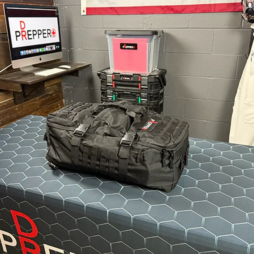 Dr. Prepper S.T.A.C.K. Pack laying down