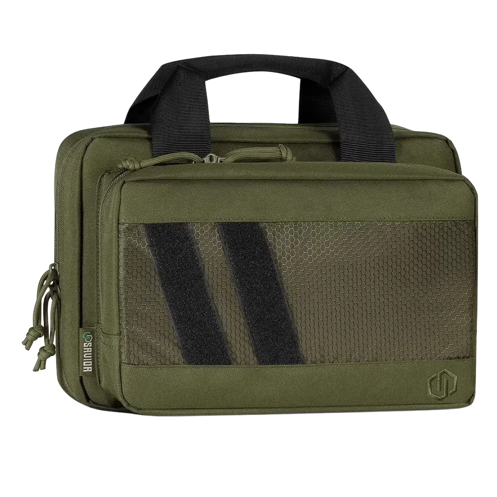 Savior Equipment Double Pistol Case OD Green