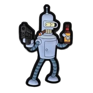 Bender Futurama PVC Patch