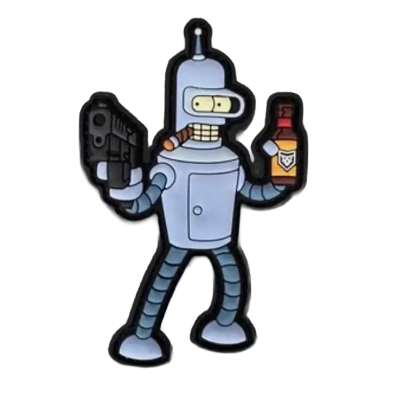Bender Futurama PVC Patch