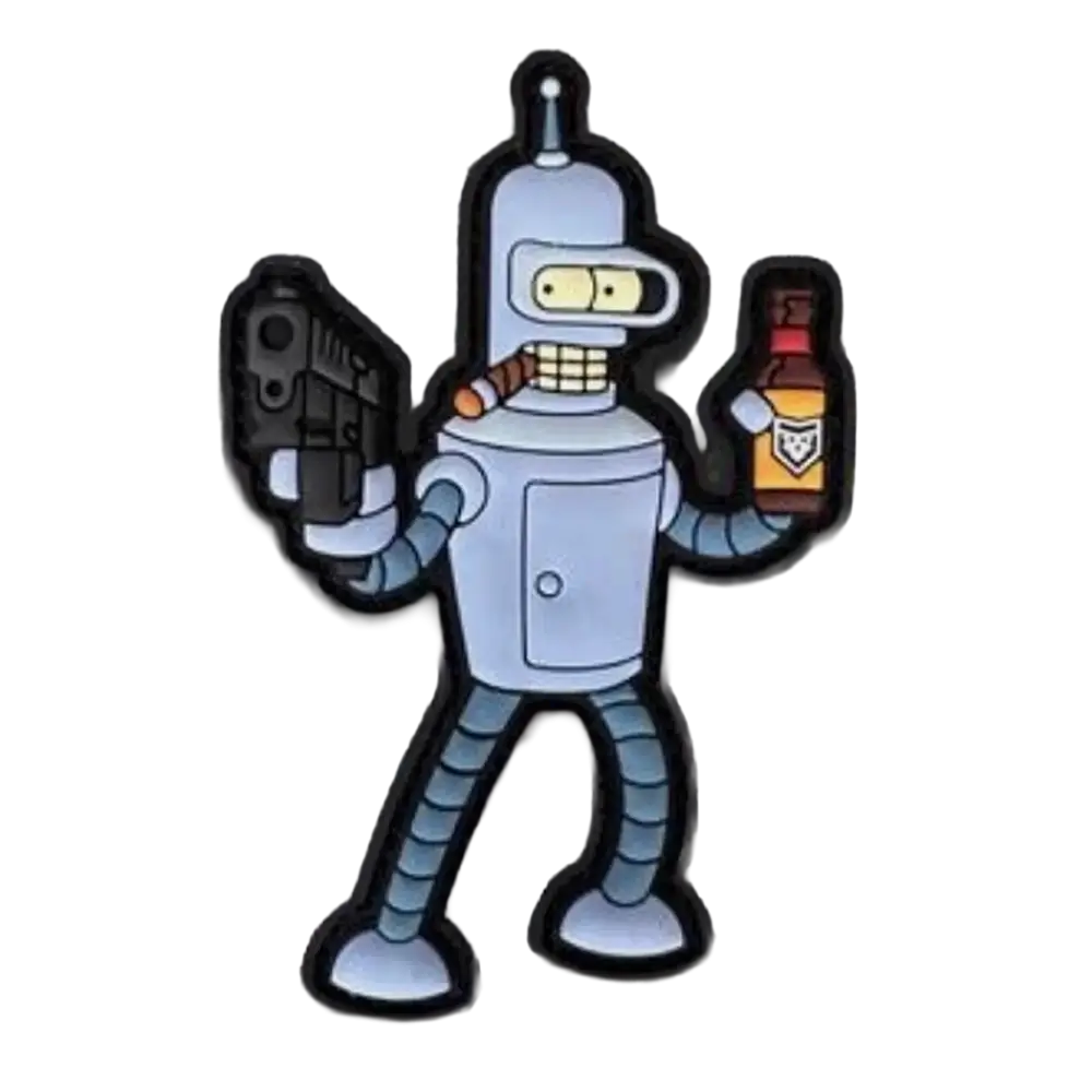 Bender Futurama PVC Patch
