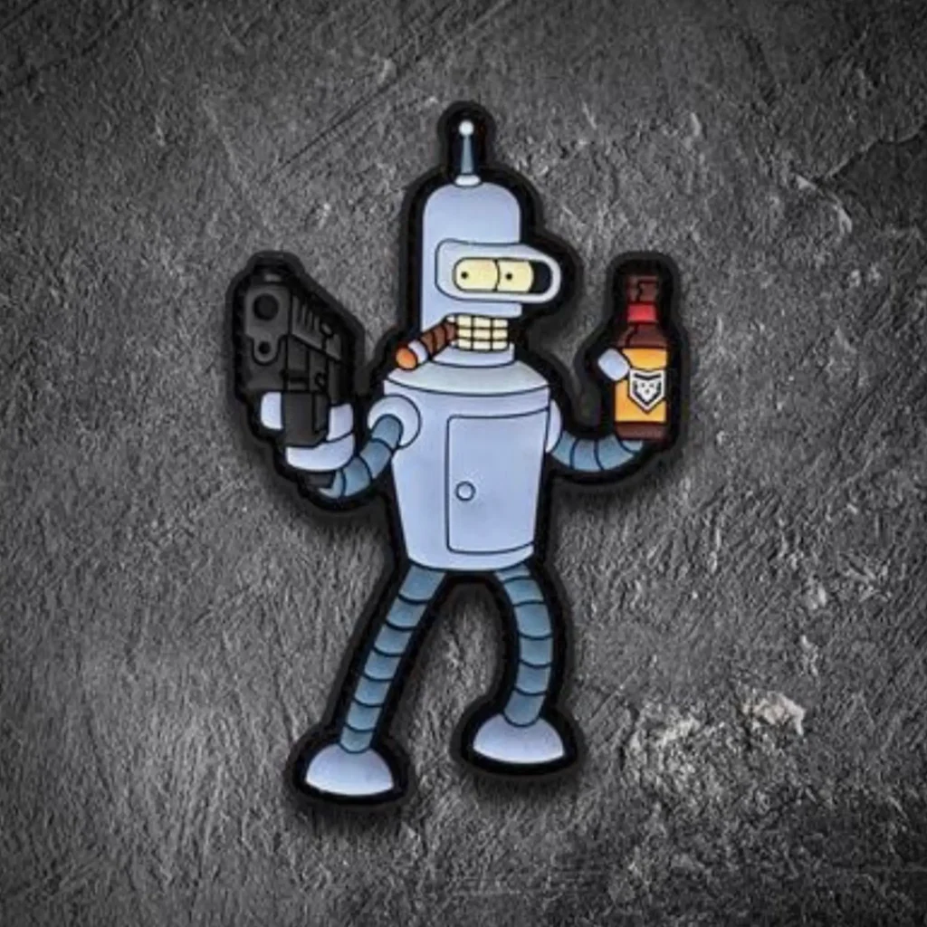 Bender Futurama PVC Patch