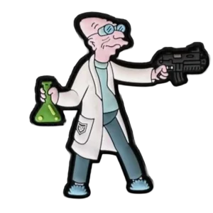 Professor Farnsworth PVC Patch