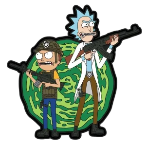 Rick and Morty PVC Patch