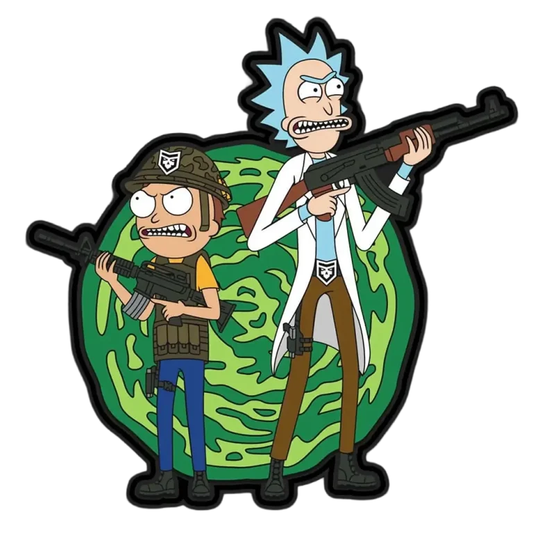 Rick and Morty PVC Patch