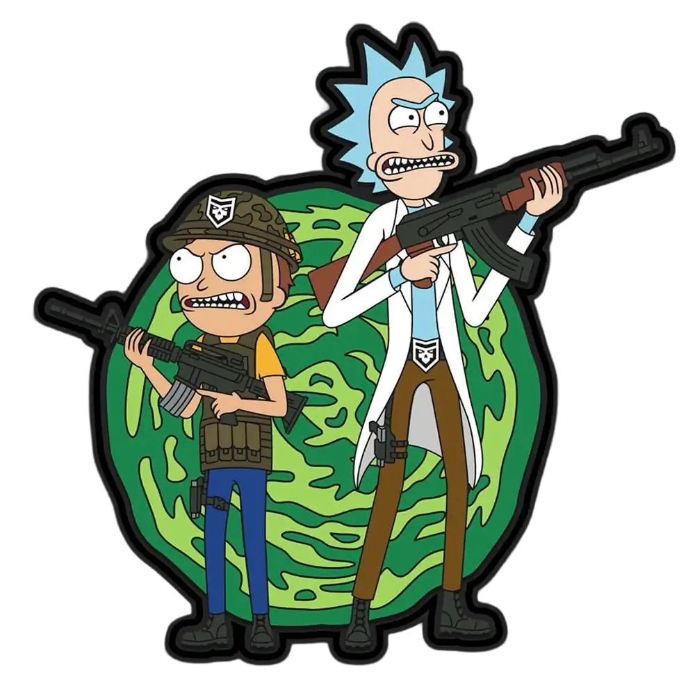 Rick and Morty PVC Patch