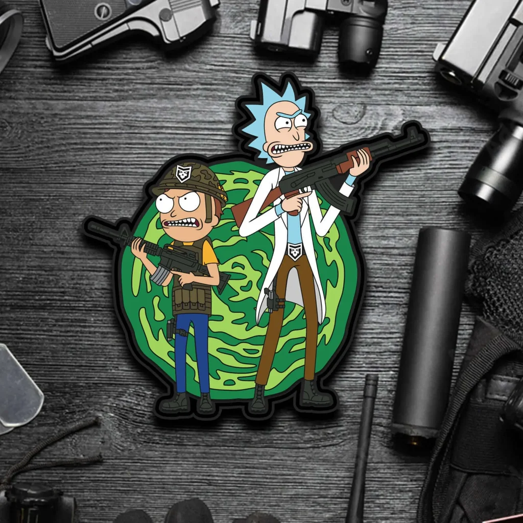 Rick and Morty PVC Patch