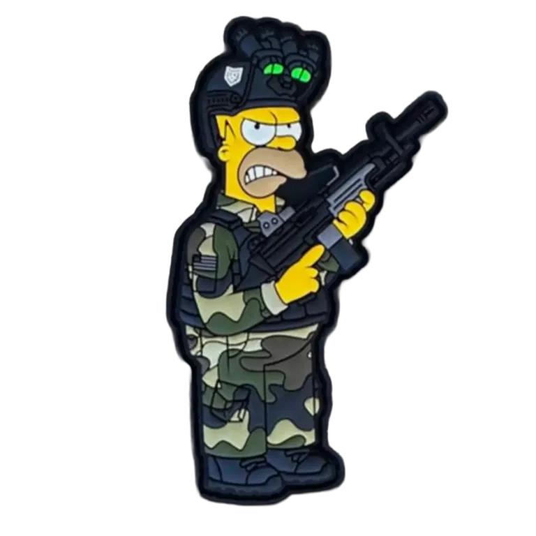 Tacital Homer Simpson Patch