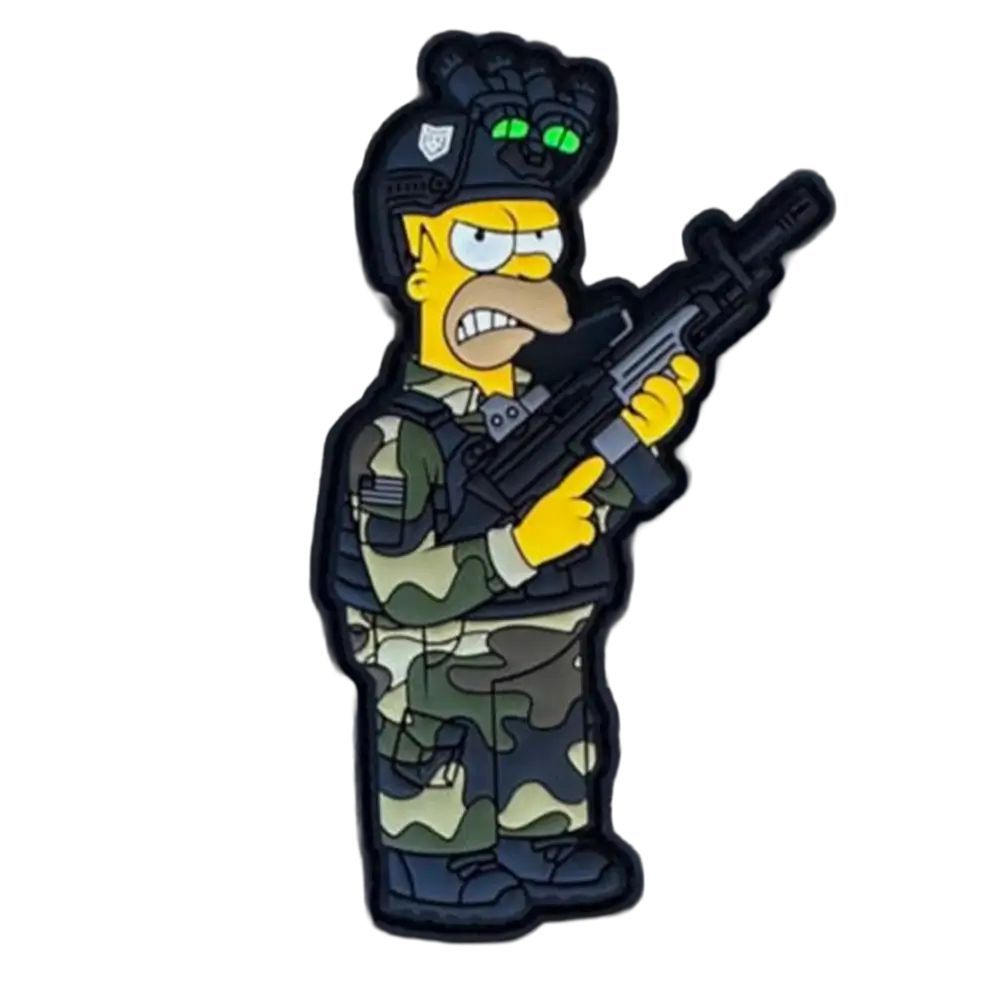 Tacital Homer Simpson Patch