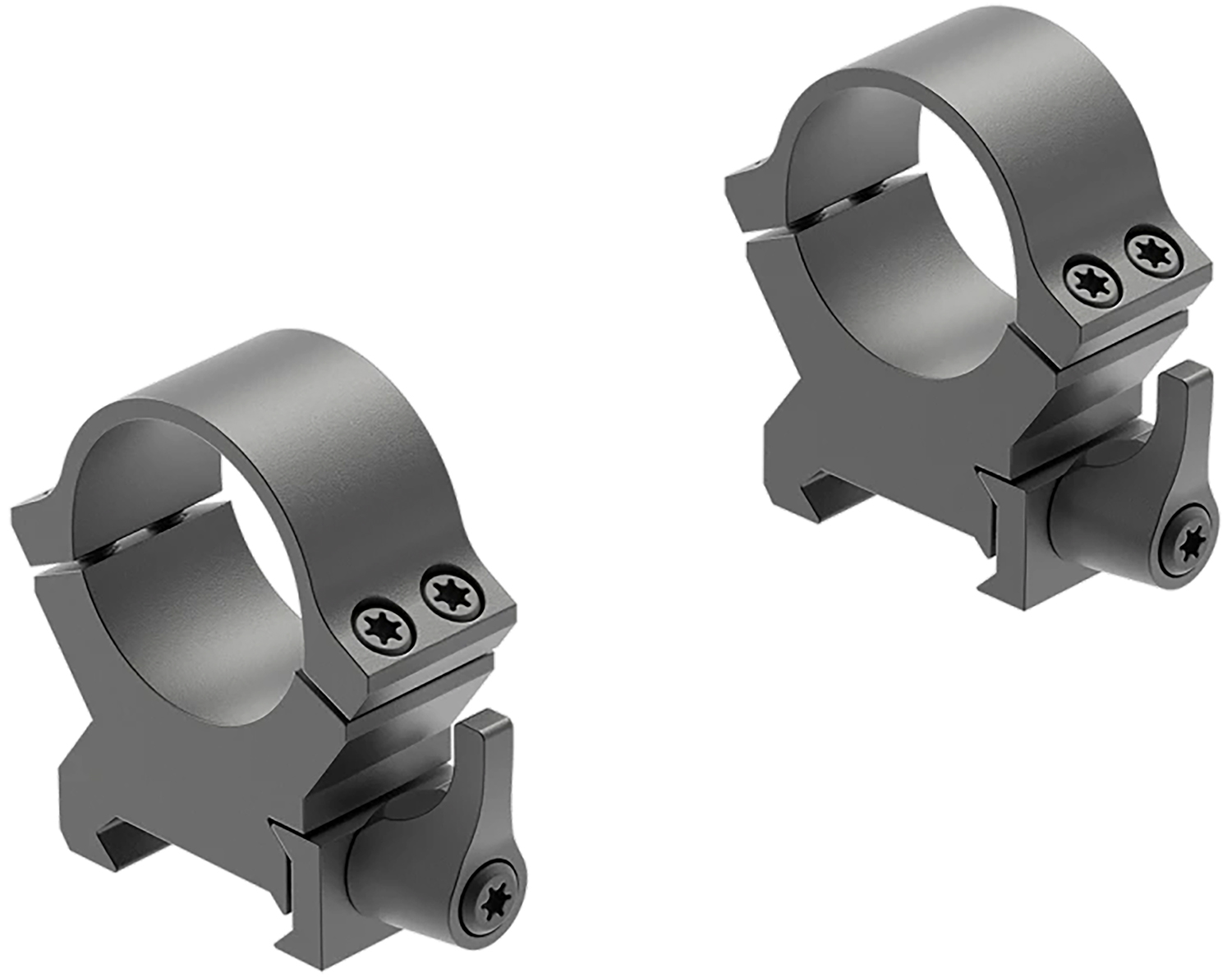 Leupold QRW2 Cross-Slot Matte Black 1" High