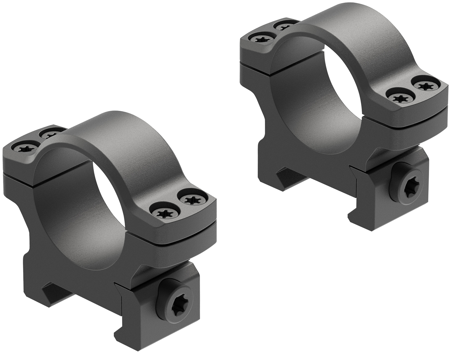 Leupold BackCountry Cross-Slot Matte Black 1" Low