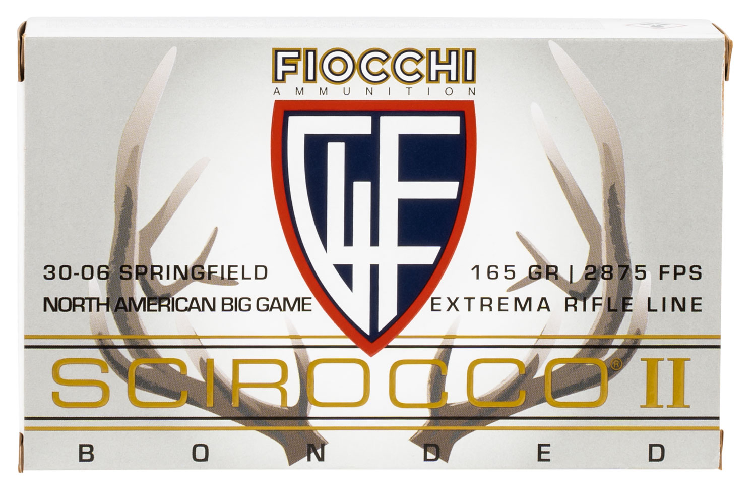 Fiocchi SCIROCCO BONDED Extrema 30-06 Springfield 165gr, 20-Round Box